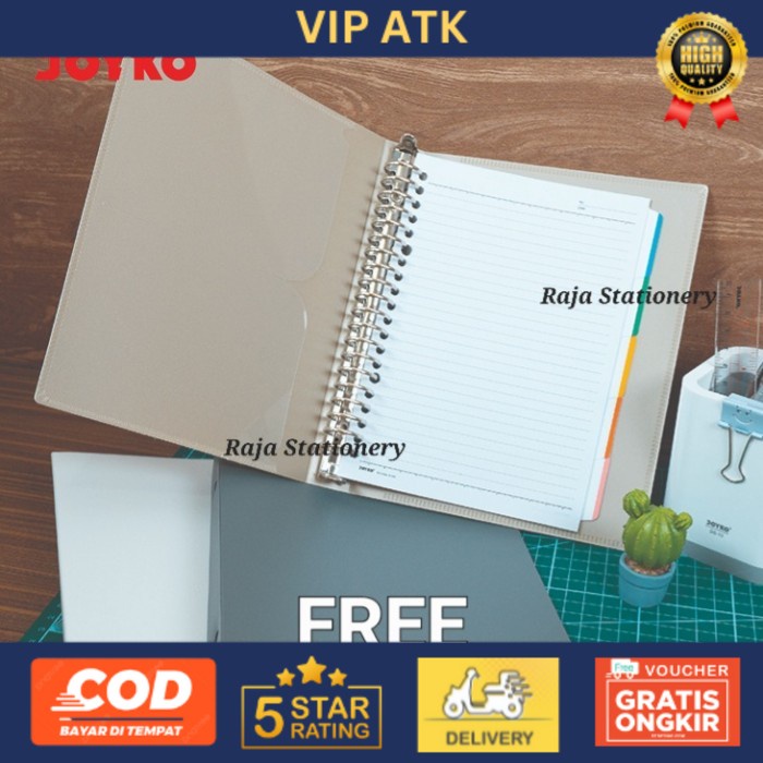 

Joyko Binder Note A5 / Buku Binder A5 Kertas Catatan Kuliah Sekolah alat tulis kantor atk