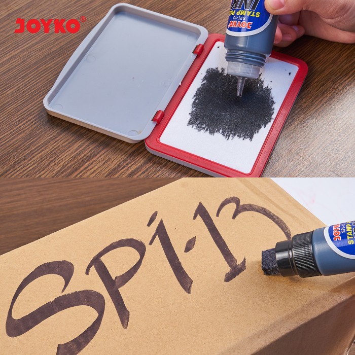 

Joyko Stamp Pad Ink REFILL Isi Ulang Tinta Stempel Joyko Bantalan - Biru alat tulis kantor atk