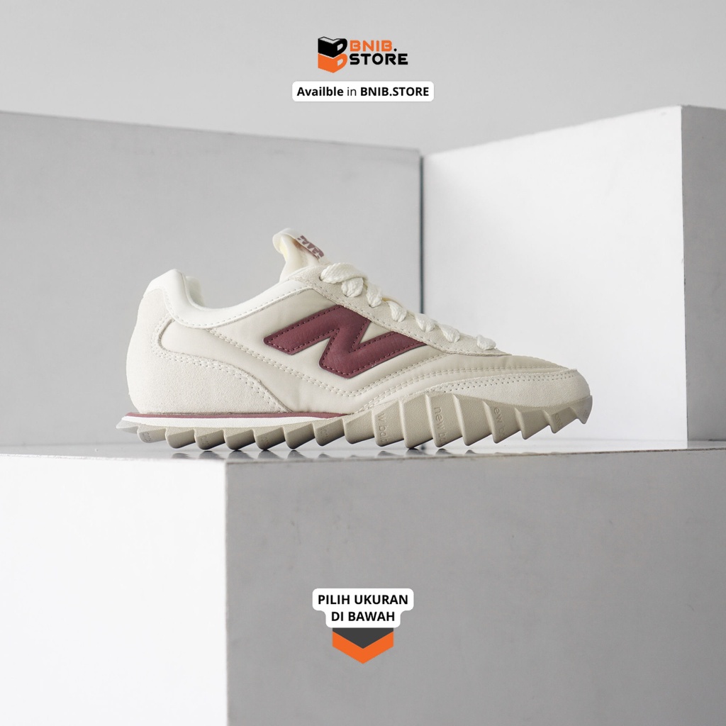 Sepatu Sneaker NB RC 30 Sea Salt Washed Burgundy [URC30UA] Original