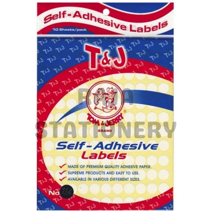 

Tom & Jerry Label Sticker Tom Jerry 98 103 107 120 121 123 125 127 - Label 114 alat tulis kantor atk