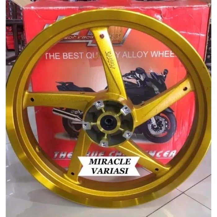 VELG VIXION OLD VIXION LAMA MEGAPRO LAMA SCORPIO TAPAK LEBAR  - Hitam