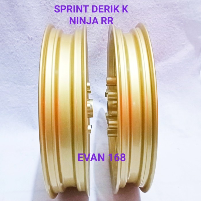 VELG VROSSI NINJA RR PALANG 6 LURUS GOLD PNP