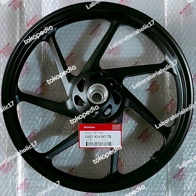 Wheel Front Velg Depan CBR250RR Non - ABS 44601-K64-N00ZB