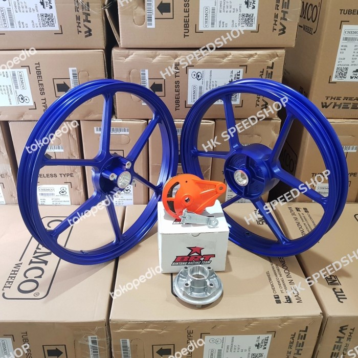 VELG RACING CHAMCO BRT 160 160 RING 17 JUPITER Z FIZR - SILVER