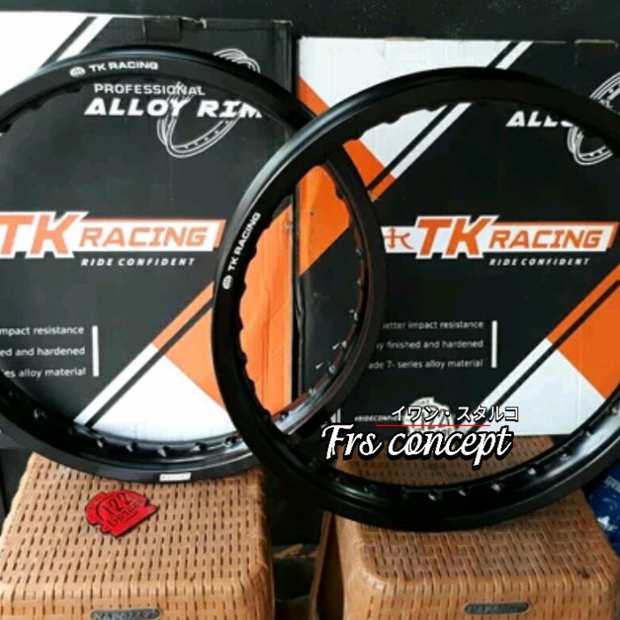 velg tk racing  ring 18 ukuran 185 215 rx king depan belakang