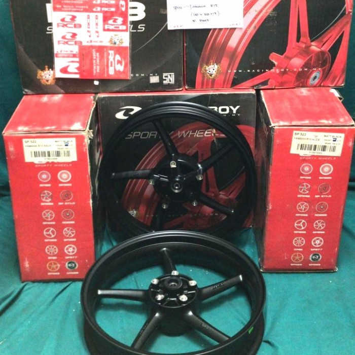 Velg Racing RCB SP522 -  R15 250x350x17M.Black