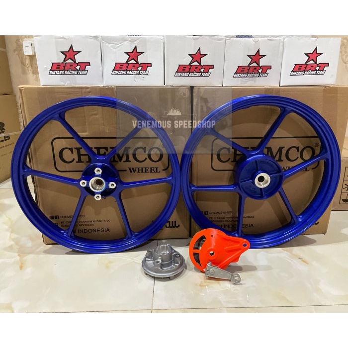 Velg Racing BRT Chemco Jupiter Z / Jupiter Mx / Vega / F1zr 160x185-17 - Biru