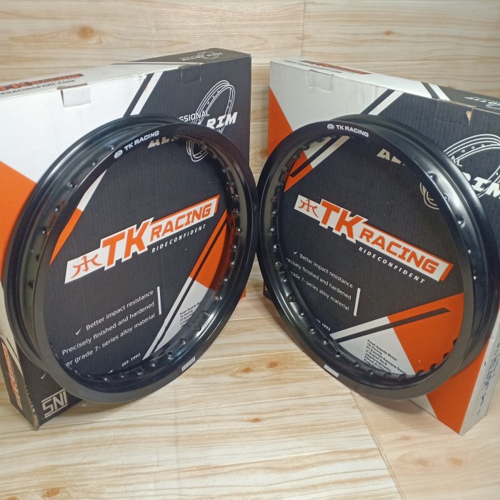 velg TK racing ring 17 215 dan 250 warna hitam - Hitam