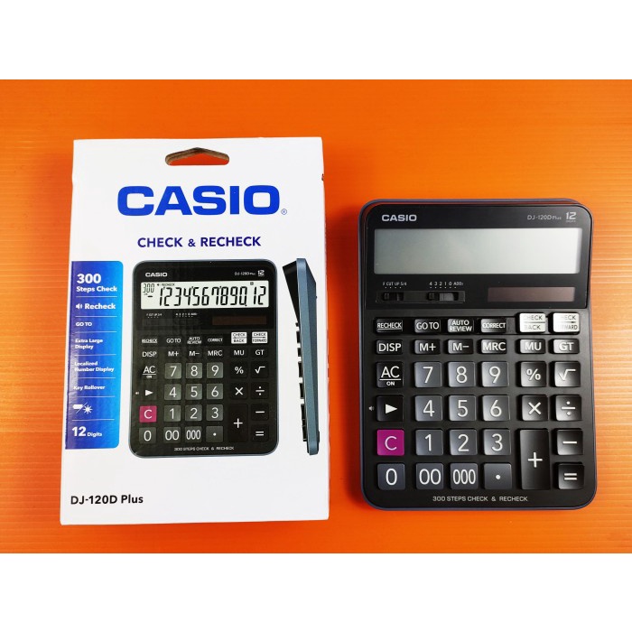 

CALCULATOR / KALKULATOR CASIO DJ 120 ( ORIGINAL )