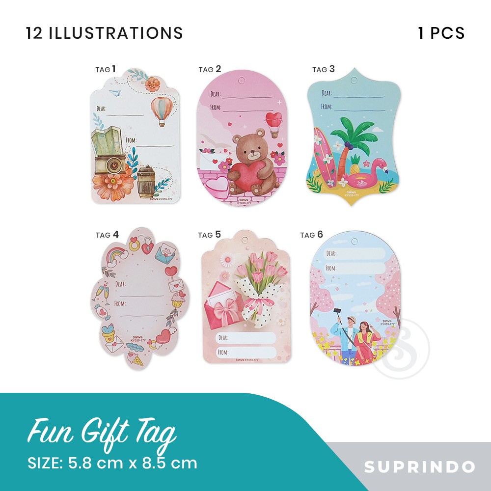 

(PER PCS) HANG TAG FUN