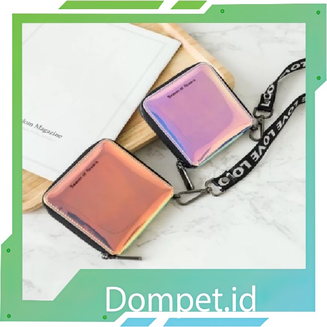 DOMPET ID - D1108 DOMPET LADY GAGA BISA BAYAR COD Dompet Lipat Mini Lucu Morymony / Dompet Wanita Be