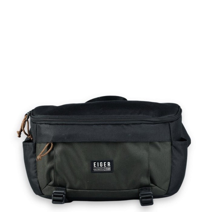 BS || NEW || Tas Eiger Detour 2.0 Camera Sling Bag 5L Tas Pinggang Tas Selempang - Black