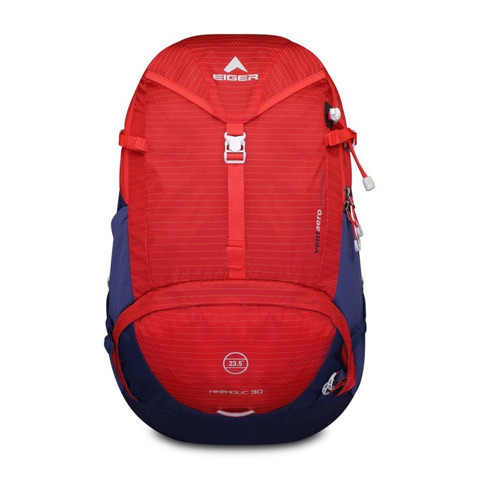BS || NEW || Tas Keril Eiger Hikeholic 30 1.0 Semi Carrier Pendaki Gunung - Red