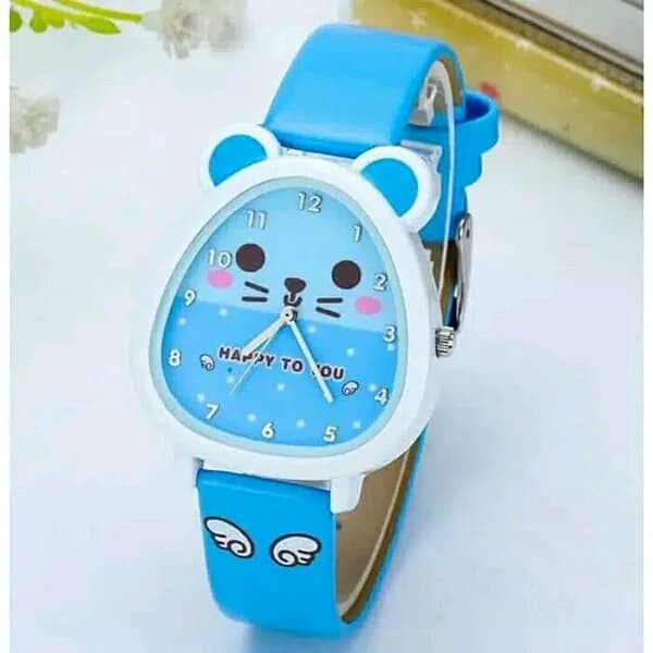 Jam tangan anak perempuan anti air   - Hitam