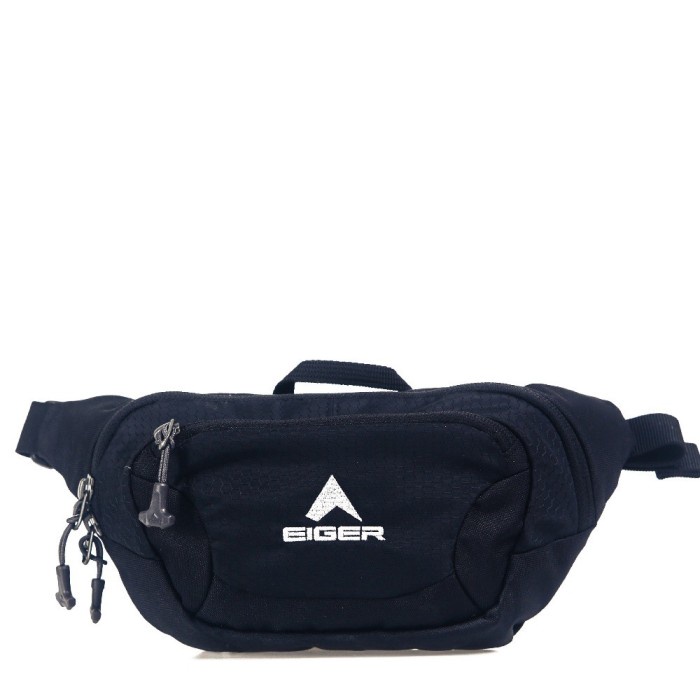 EIGER CERVUS WAISTBAG TAS EIGER PINGGANG ORIGINAL BLACK - Hitam