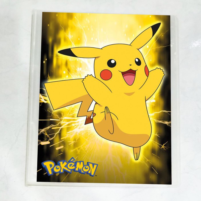 

Album kartu Pokemon card holder Pikachu bisa isi 216 kartu motif08