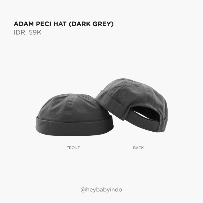 Hey Baby Adam Peci Hat - Brown, 1-3y