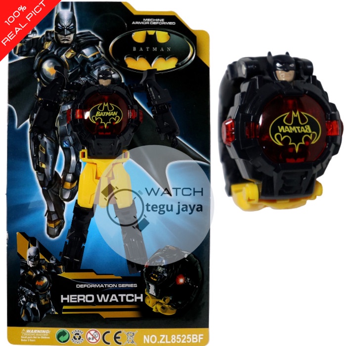 JAM TANGAN ROBOT JAM TANGAN ANAK LAKI LAKI BATMAN GROSIR MURAH