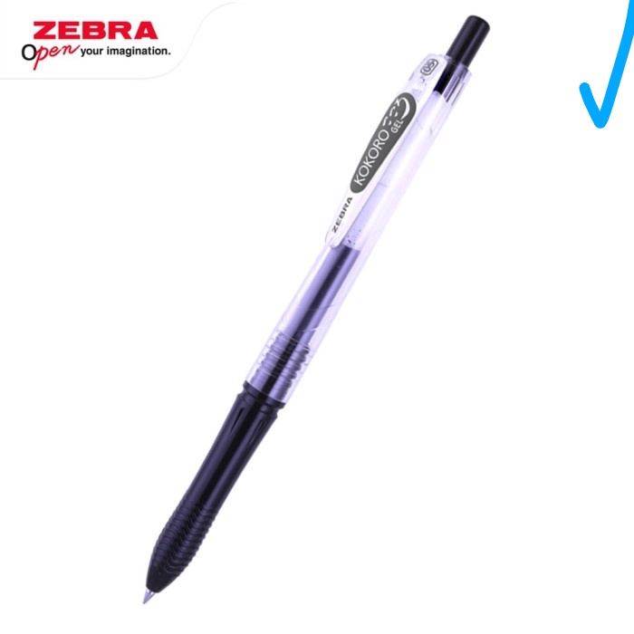 

pulpen cetek zebra kokoro pena ballpoint -