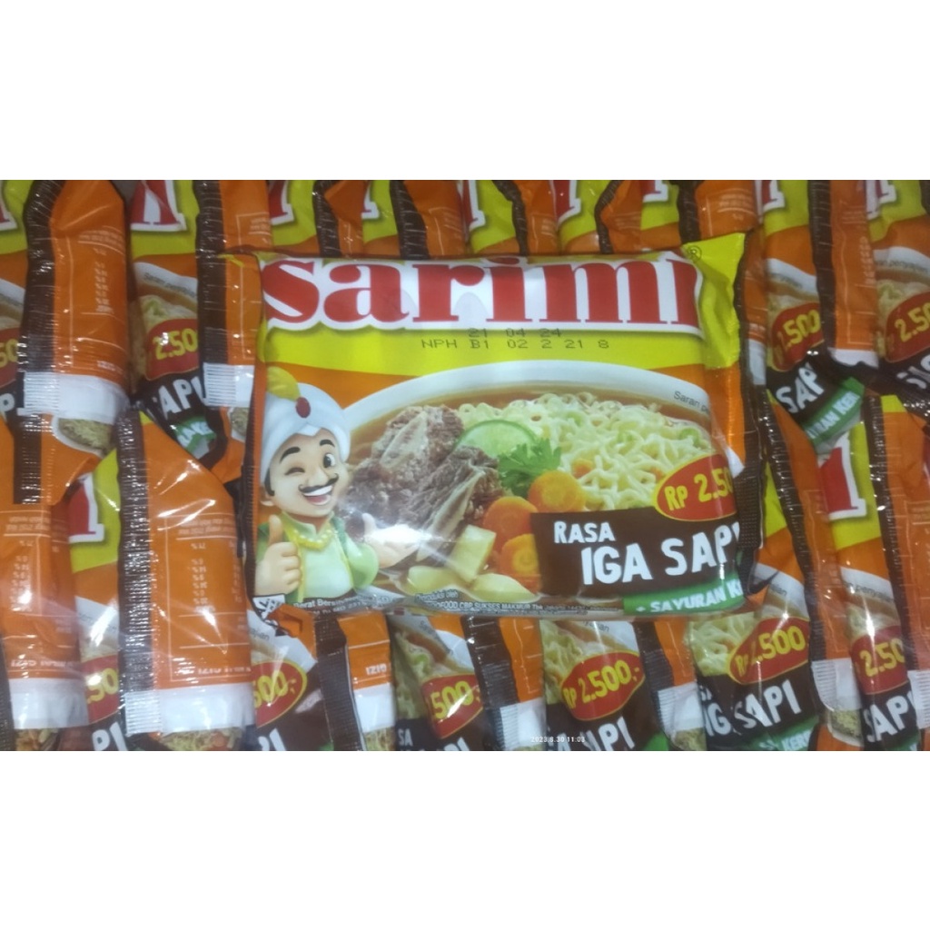 

Sarimi mie instan new series 1 pieces