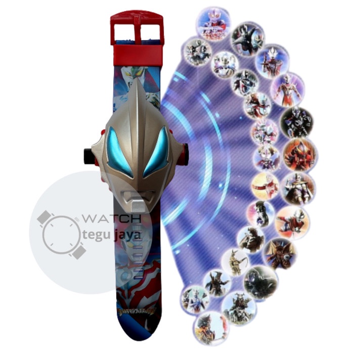 JAM TANGAN ULTRAMAN PROYEKTOR TG0086 FASHION ANAK-ANAK