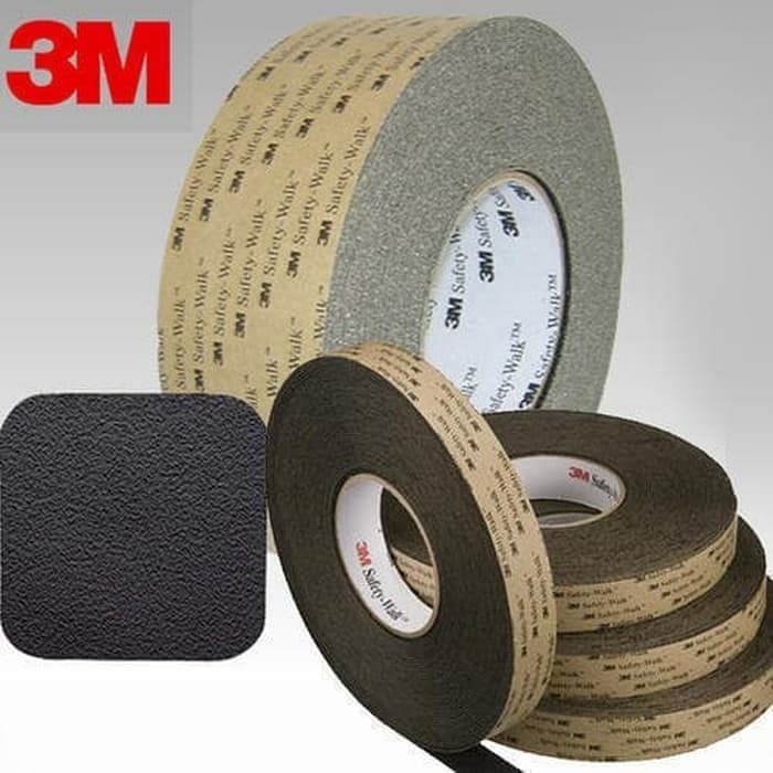 

Lakban Anti Slip Tangga Safety Walk 3 M 610 Series 1 inc x 18 Meter -FN10