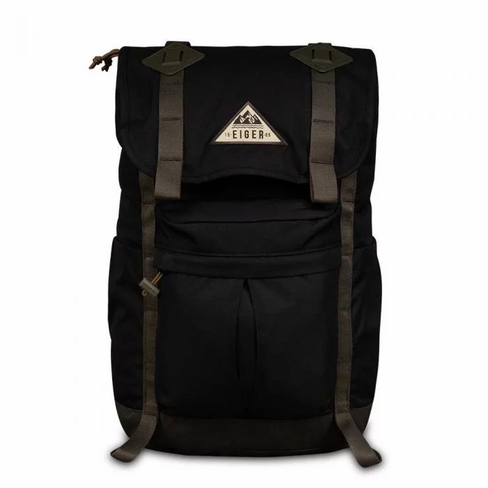 Mark Tas Ransel Eiger Mileage 28L Backpack Daypack Tas Punggung Traveling - Hitam