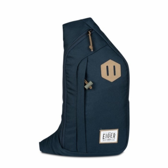 Mark Sling Bag Eiger Route Tas Selempang Travel Pouch Tas Selendang Outdoor - Navy