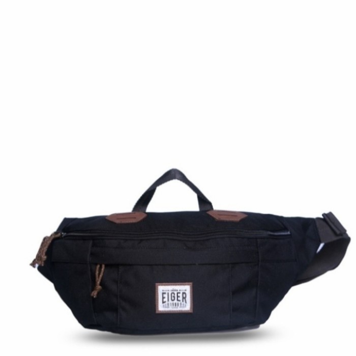 Mark Waist Bag Eiger Roadtrip Shoulder 5L Tas Pinggang Tas Selempang - Hitam
