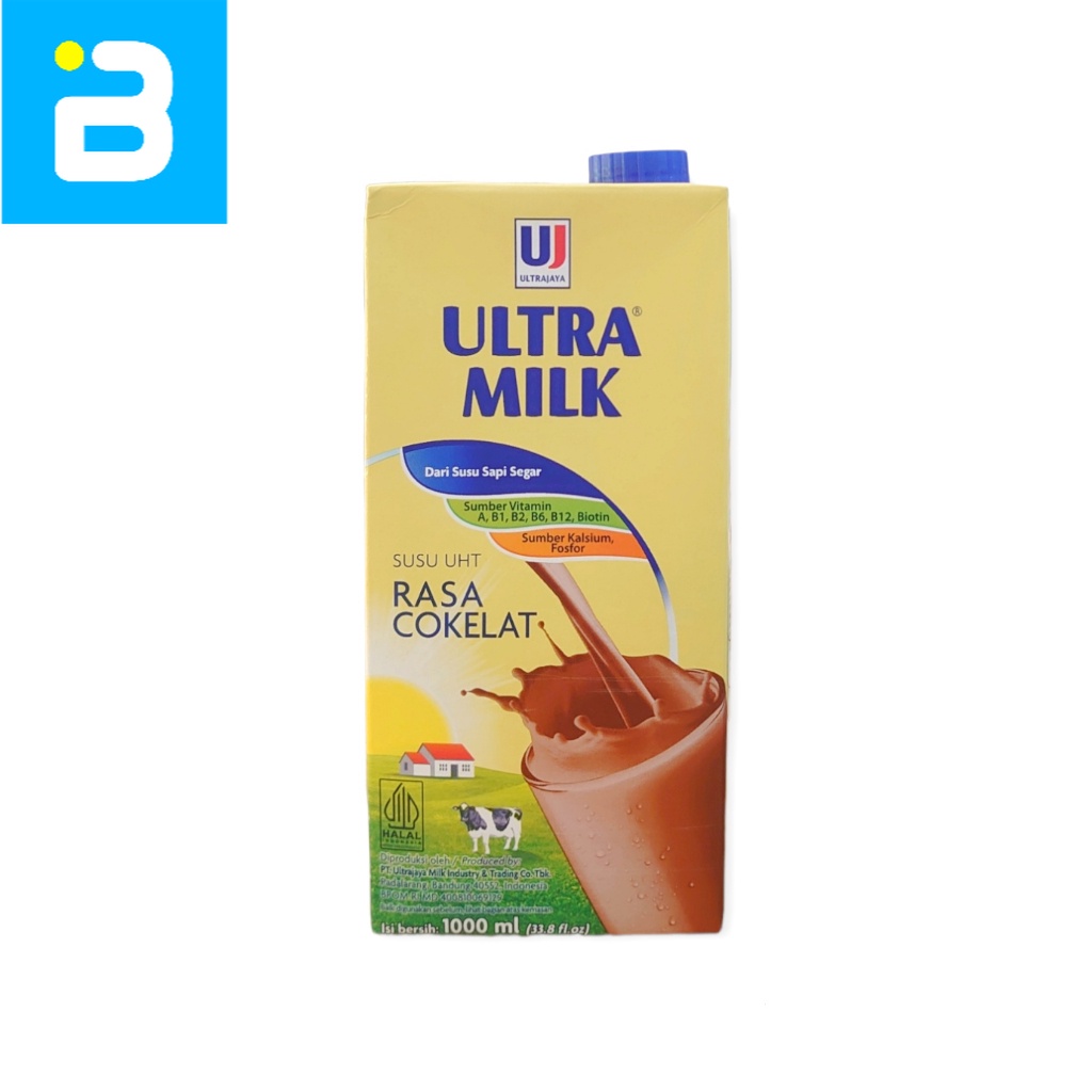

Ultra Milk UHT Coklat 1 L