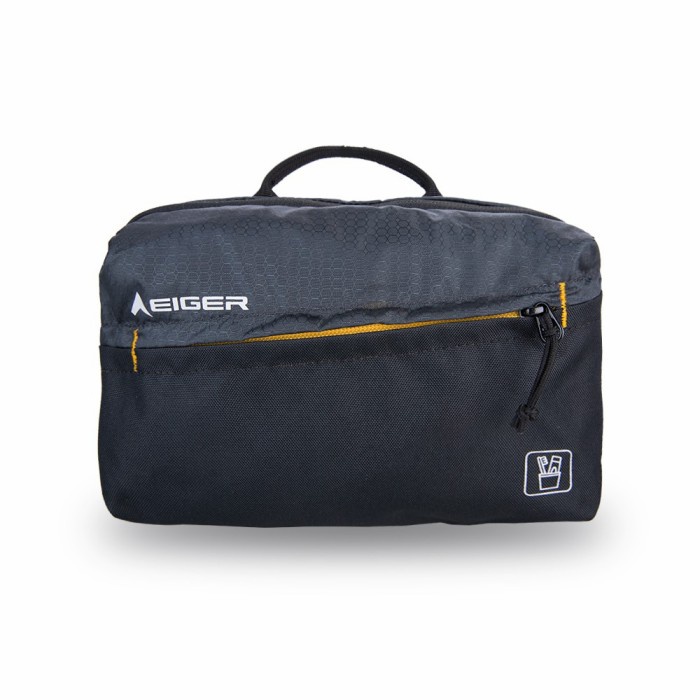 Mark Tas Eiger Aquart Toiletry Bag Tas Traveling Multifungsi Outdoor - Turquois