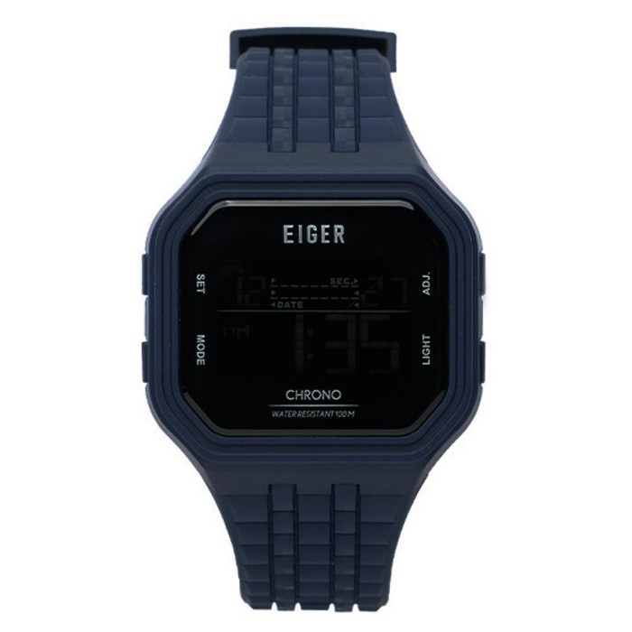 Mark Jam Tangan Eiger Linville Watch 1989 Jam Tangan Pria Outdoorsporty - Navy