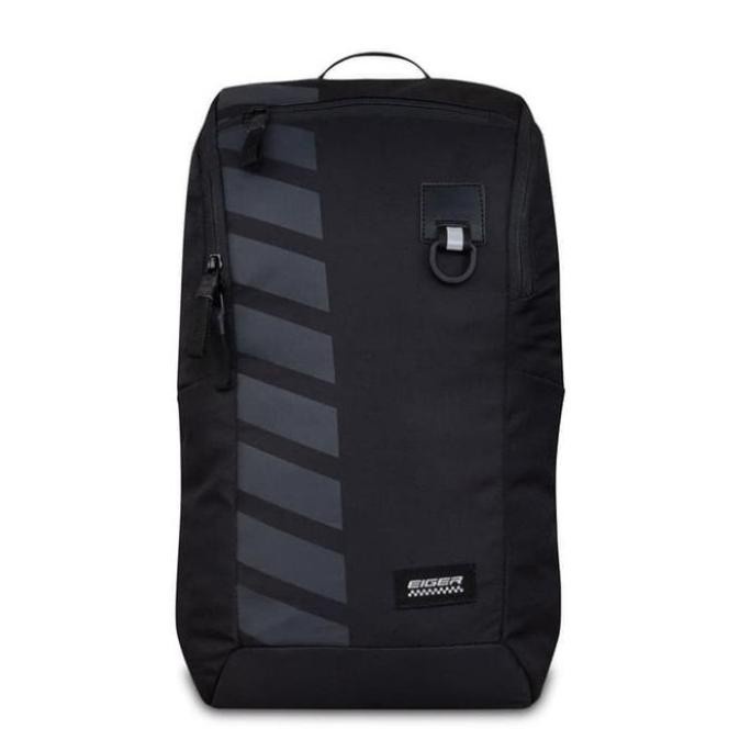 Mark Tas Ransel Eiger Highway 15L Backpack Daypack Tas Punggung Multifungsi - Hitam