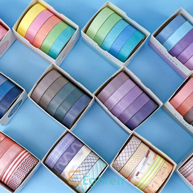 

✨EG-Washi Tape DIY Scrapbooking Diary Kertas Stiker Roll Lucu Perekat Kertas-Eghrerr