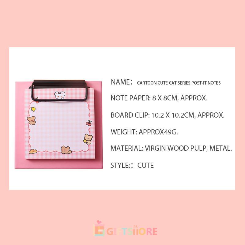 

✨COD note book buku catatan klip papan kreatif -GS