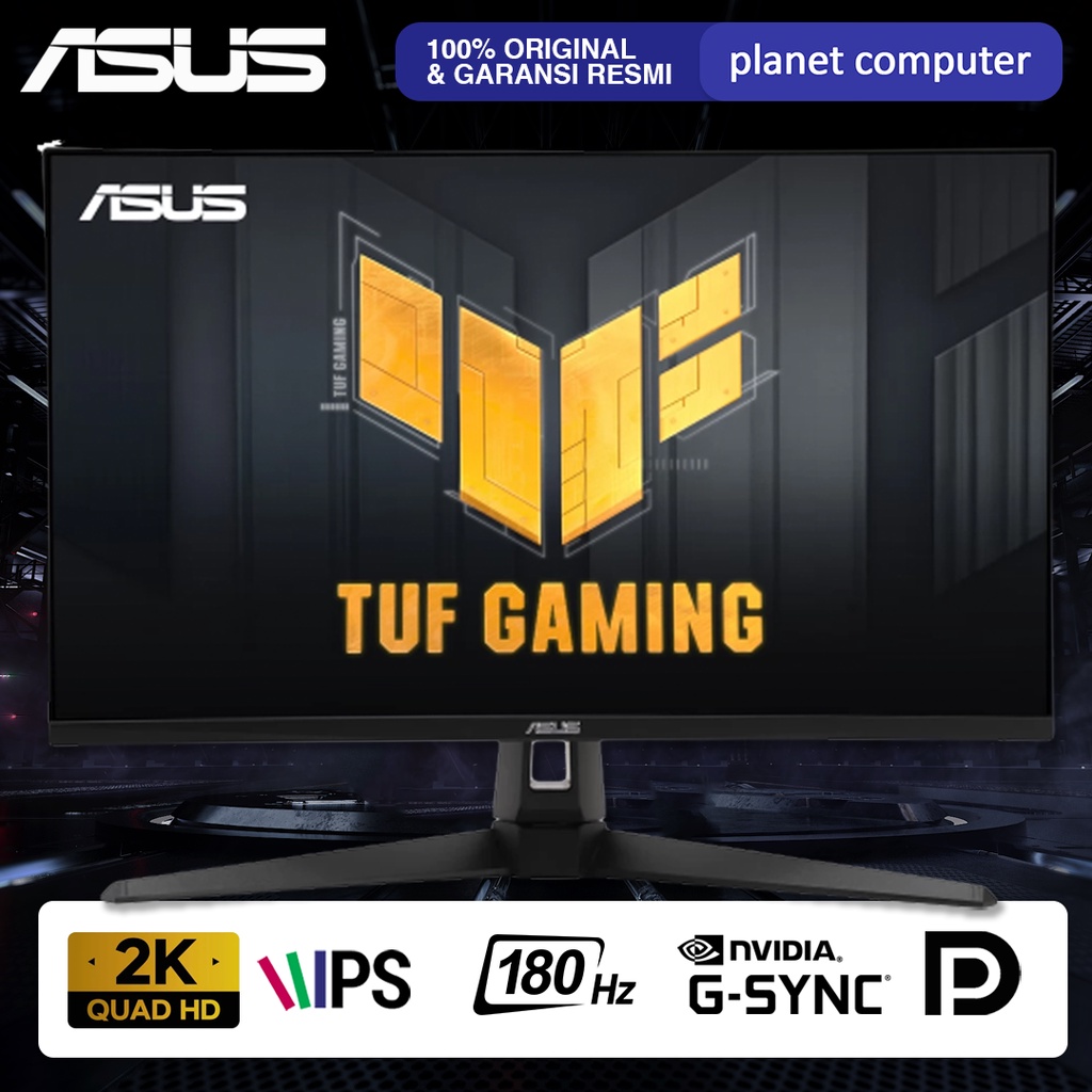 Asus VG27AQ3A 180hz | VG27AQ5A 210HZ(OC) 27 Inch IPS 1440p 2K QHD 0.3ms GTG HDR10 Stereo Speaker VES
