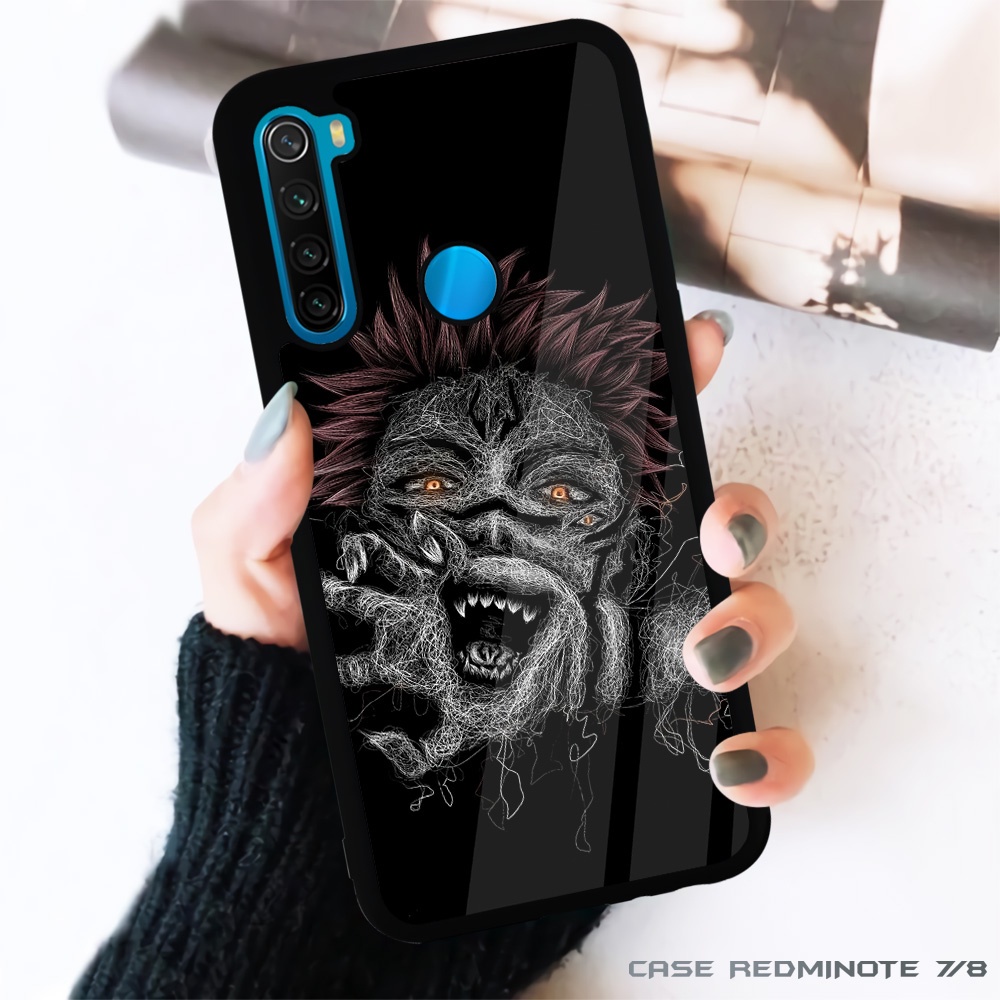 Case Glossy Xiaomi Redmi Note 6 7 8 PRO  | Redmi 7 7A 8 8A Pro |FR60| Anime Jujutsu Kaisen