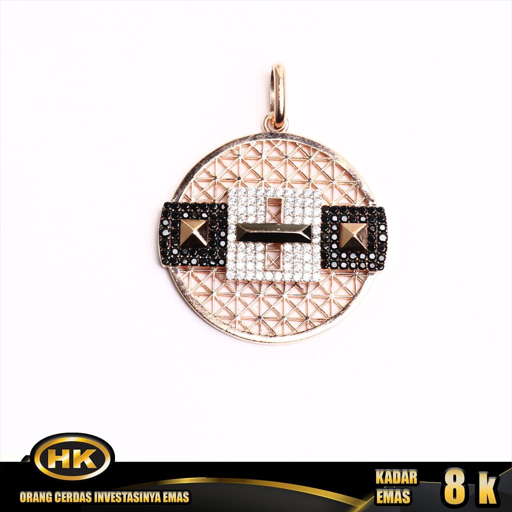 HK Mustika Gold - Liontin Emas 8K - Type 60