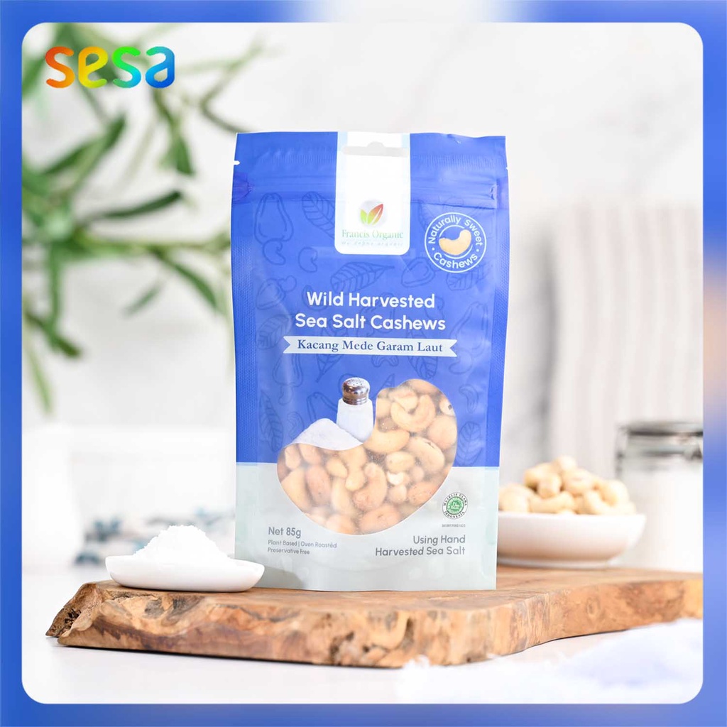 

Francis - Kacang Mede Panggang Cashews Sea Salted 85 g