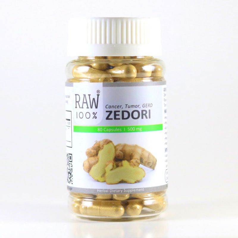 ASLI Raw 100 Zedori Asli 100% - Asam Lambung - Gerd - Kista - Obat Herbal Kunyit Putih
