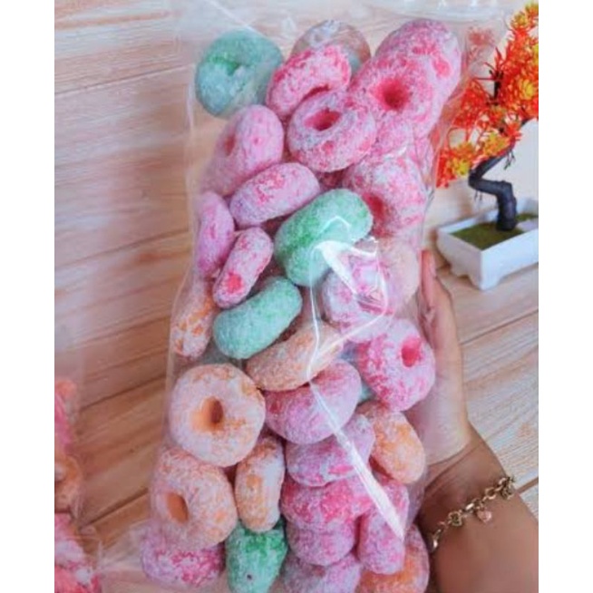 

KUE DONAT KERING/DONAT MANIS BERAT 250 g /SNACK KILOAN F1