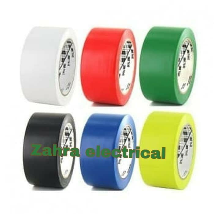 

Floor Marking Tape Vinyl, Lakban Lantai 3M 764 2" x 33 Meter (10 rool) -FN10