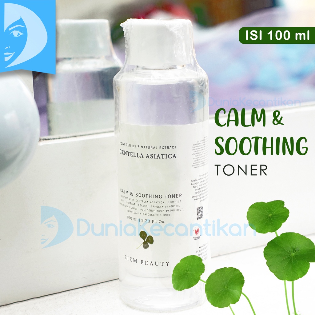 Eiem Beauty Calm Soothing Toner Wajah Face Toner Hydrating EIEM Toner Centella Asiatica