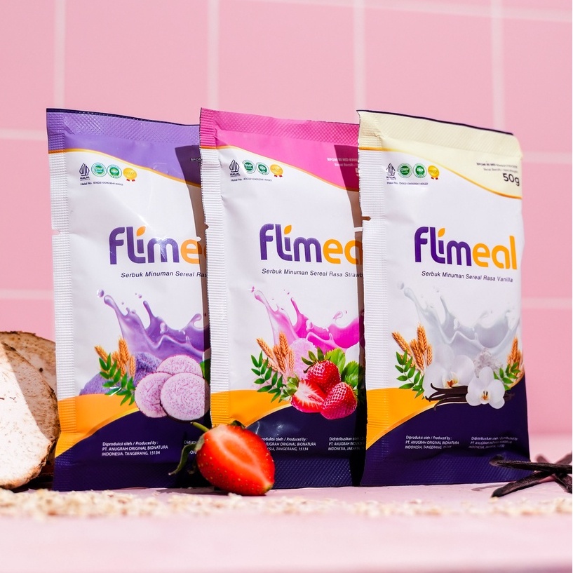 

Flimeal Minuman Sereal Diet Pengganti Makanan Aman BPOM / Minuman Diet Flimty Meal - ECER