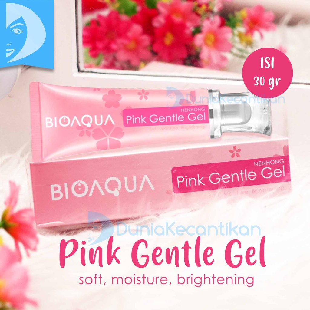 BIOAQUA Pink Gentle Gel Lip & Nipple Serum Pelembab Bibir Bioaqua Nenhong BPOM