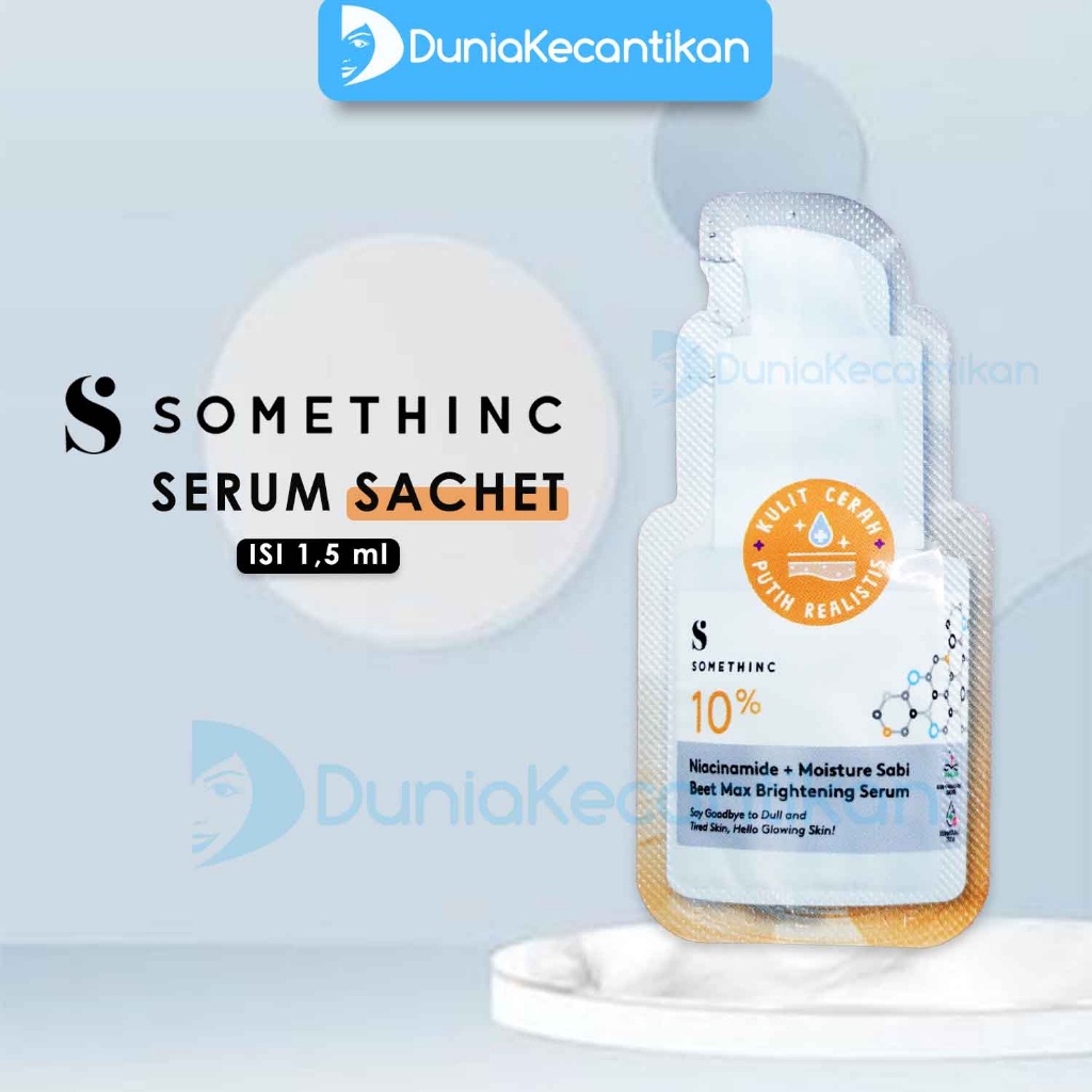 Somethinc Trial Serum Niacinamide 10% + Sabi Beet Sample Serum Sachet Somethinc