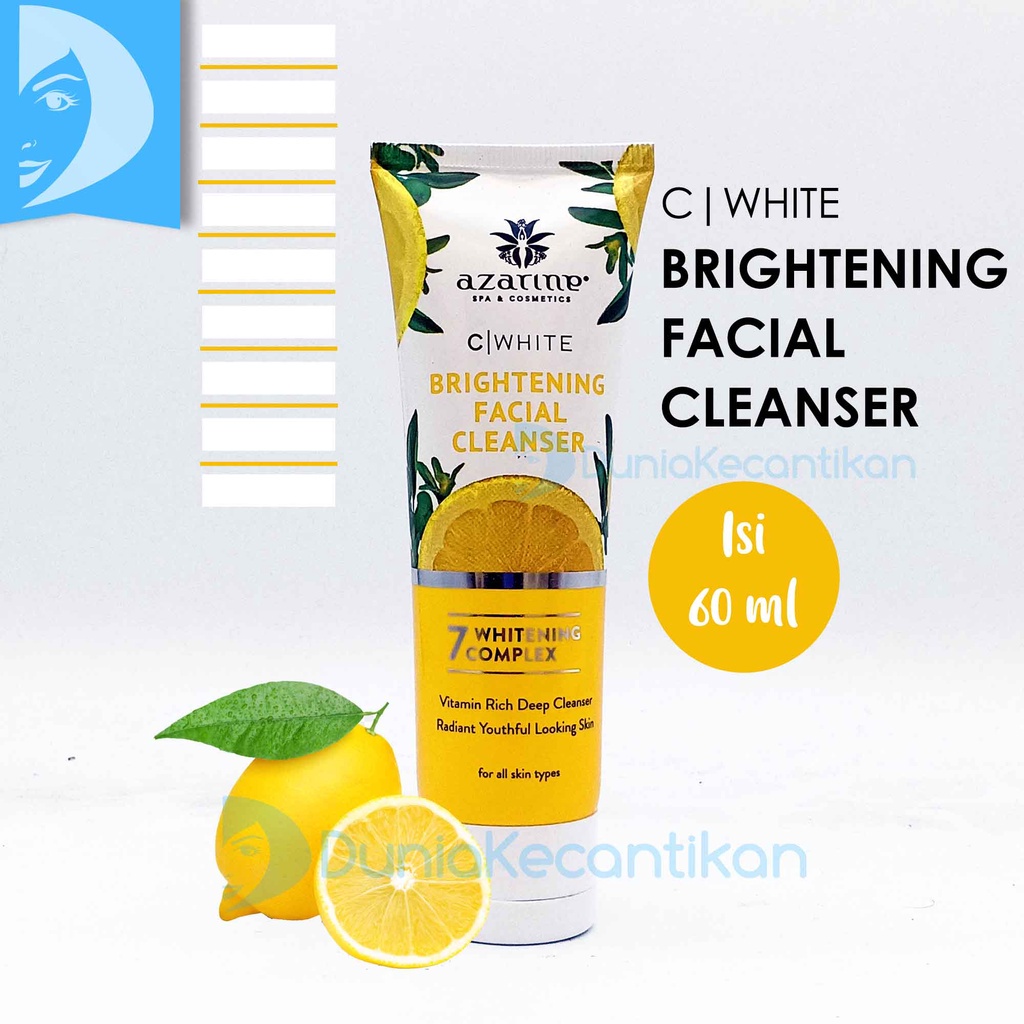 Azarine C White Brightening Facial Cleanser Sabun Cuci Wajah Face Wash Azarine