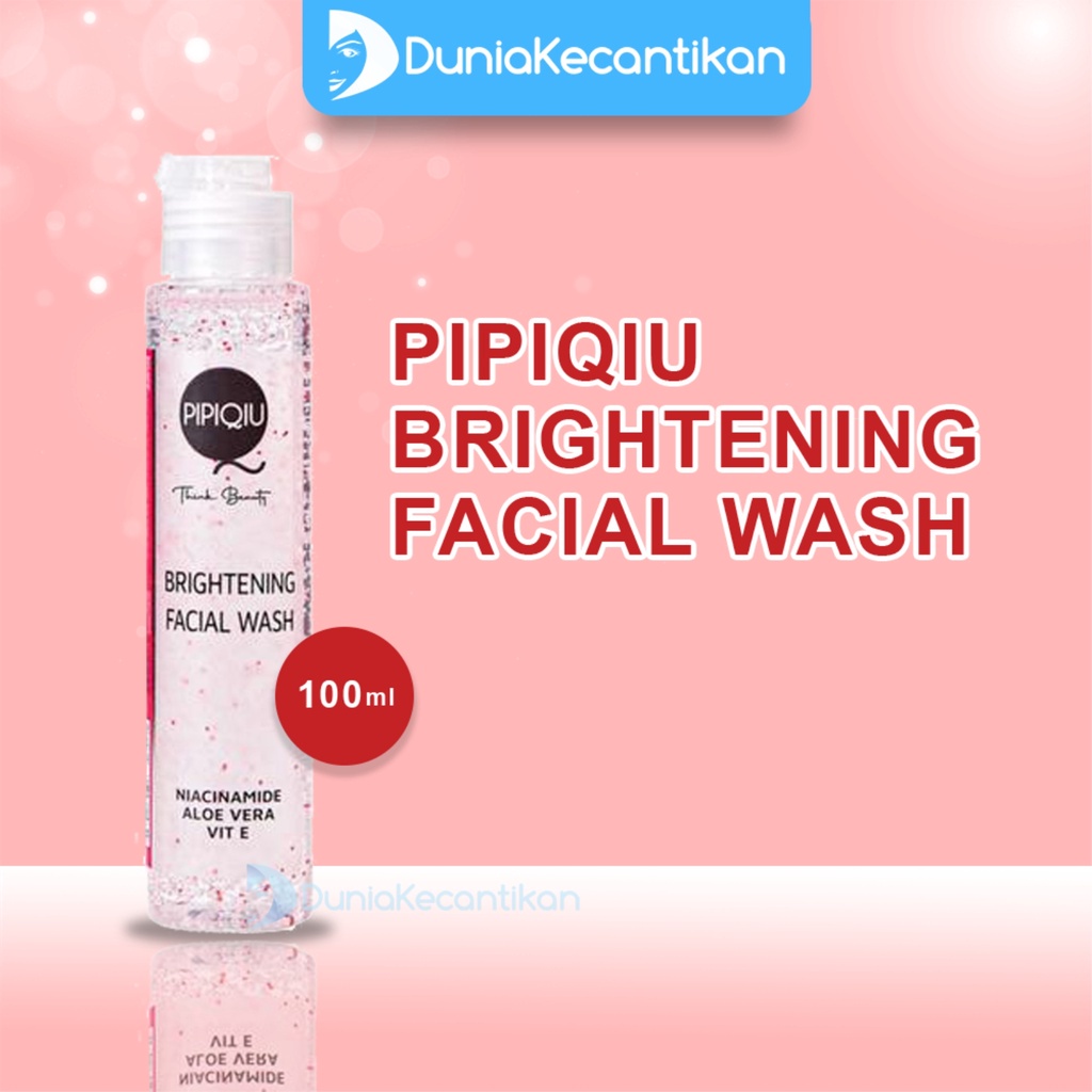 PIPIQIU Brightening Facial Wash Sabun Cuci Wajah Pembersih Wajah Face Wash Pipiqiu