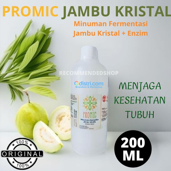 

Minuman Kesehatan Juice Rasa Buah Baru Jambu Kristal Promic Probiotik Microba + Enzim Buah Jambu Kristal Projuc isi 200ml