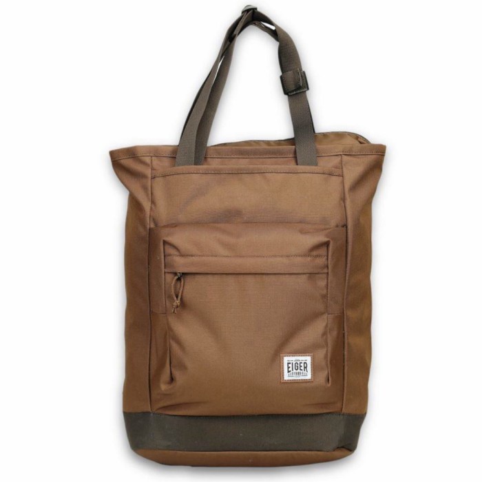 Tas Ransel Eiger Downtown Tote Backpack Daypack Tas Punggung Traveling - Khaki